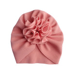Muts Bloem zalm roze - Moalie