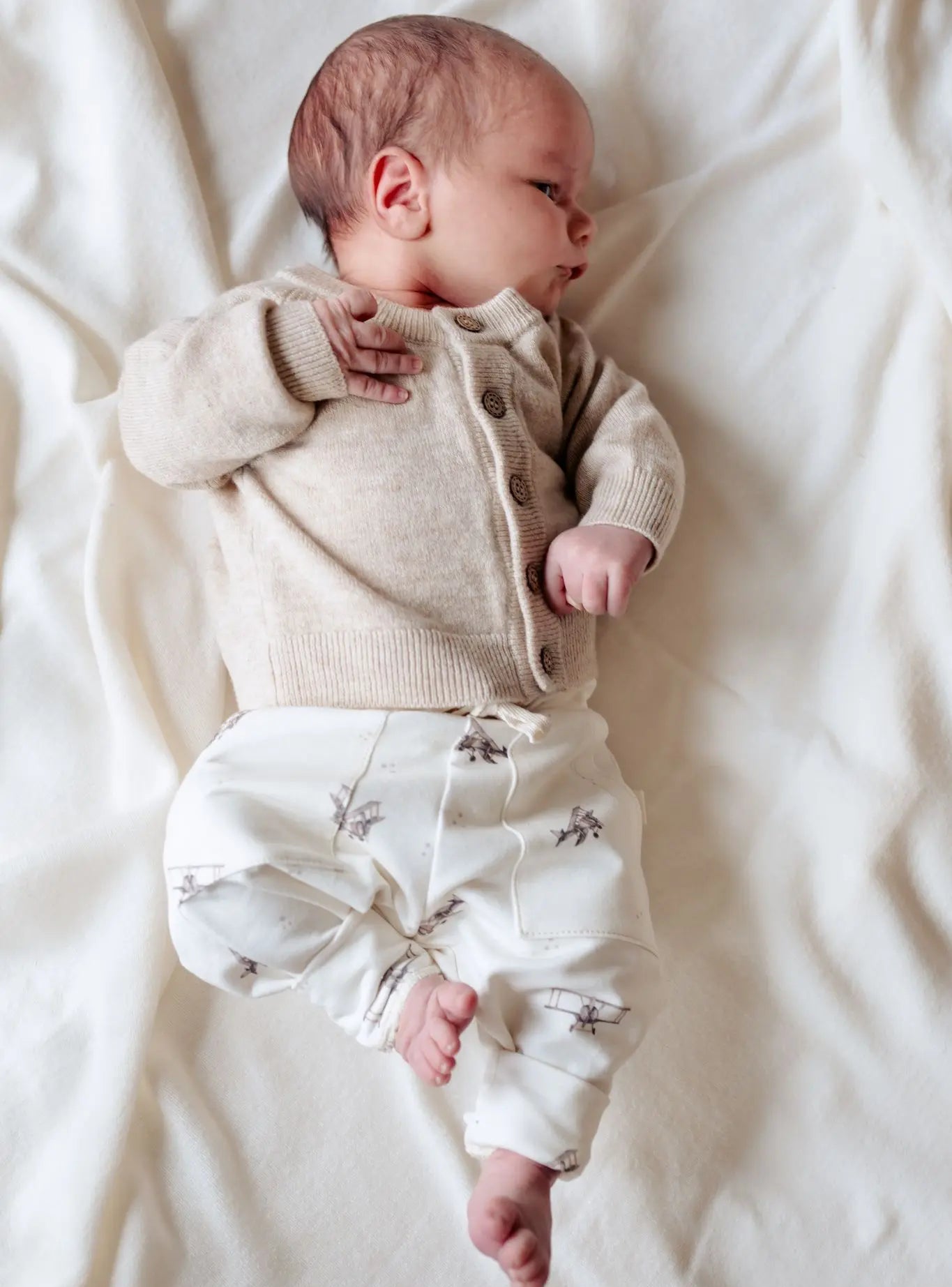 Baby Boy Peuter Casual Pull Up Broek/Broek / 100% Katoen Zacht en Baby Boy Peuter Casual Pull Up Broek/Broek / 100% Katoen Zacht en