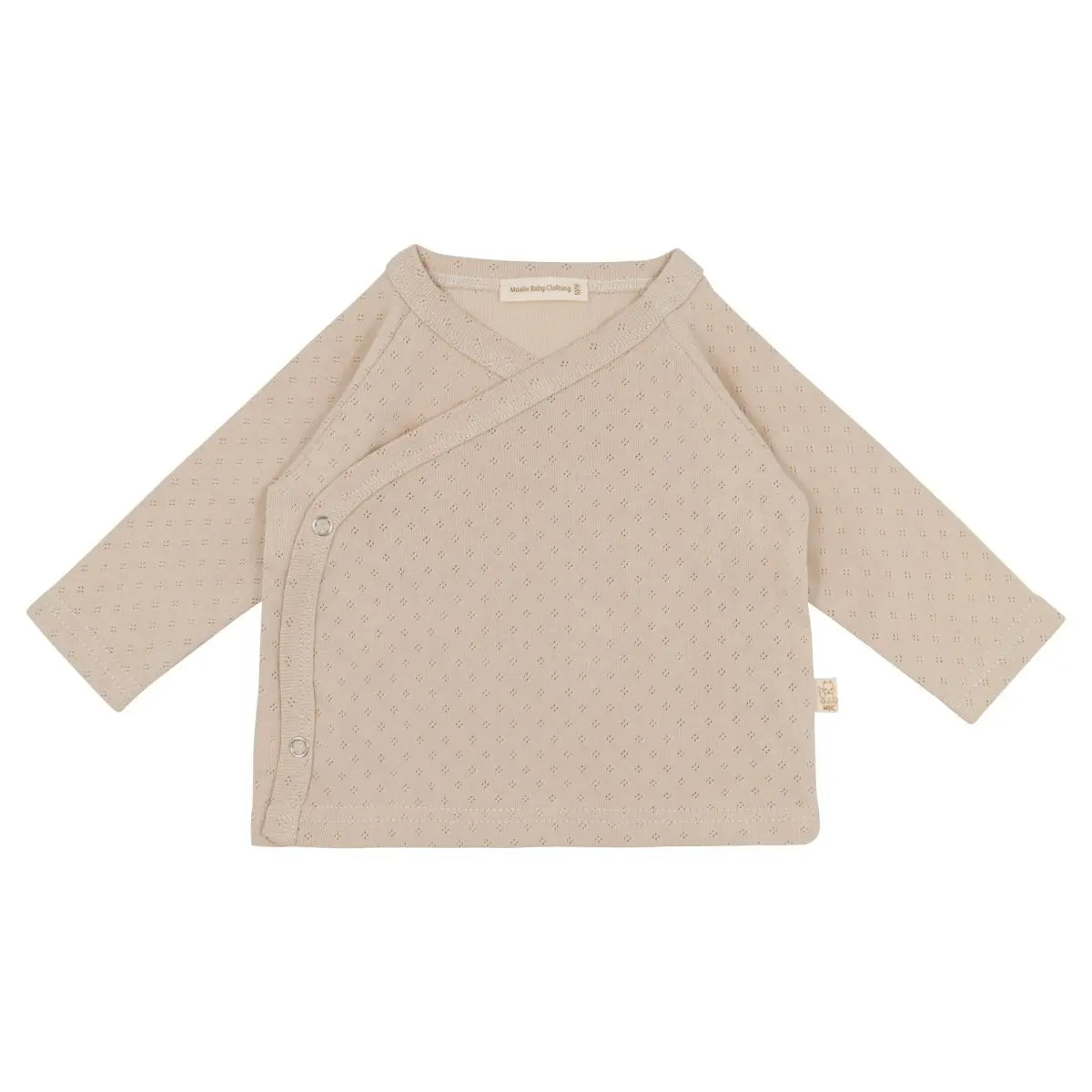 Wickelpulli Pointelle beige - Moalie