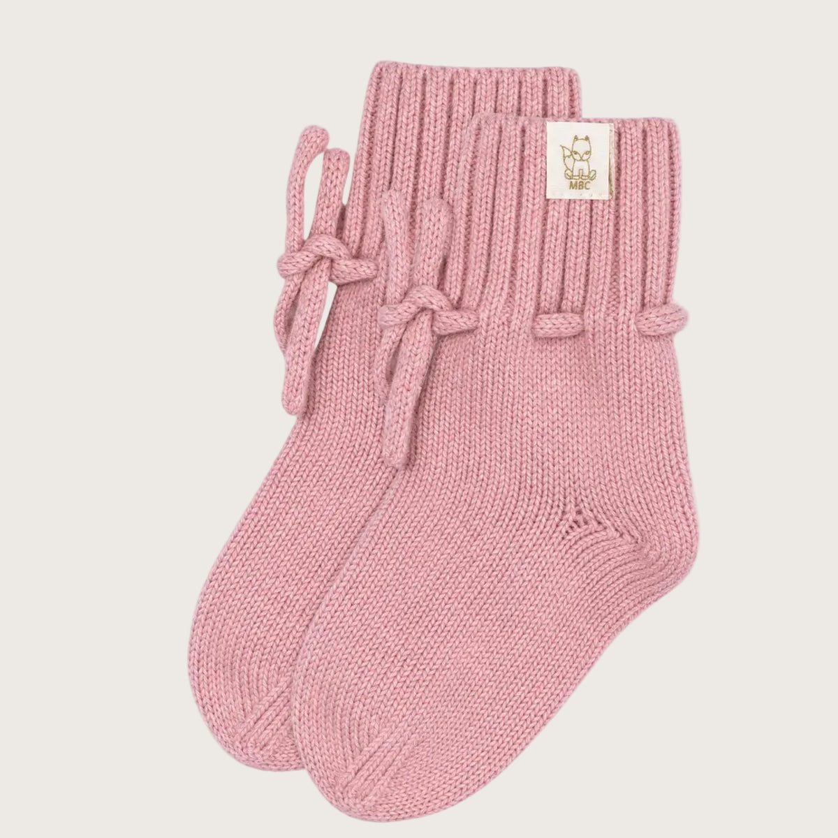 The Toddler Bootie Dusty Pink | Merinowool