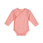 Roze overslag romper (biologisch katoen) - Moalie