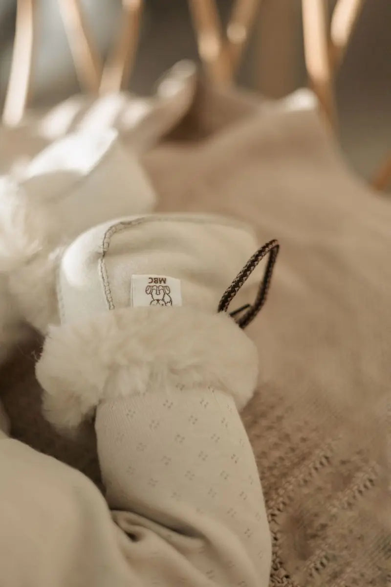 Baby- und Kleinkinderhausschuhe aus Schafsfell - Moalie