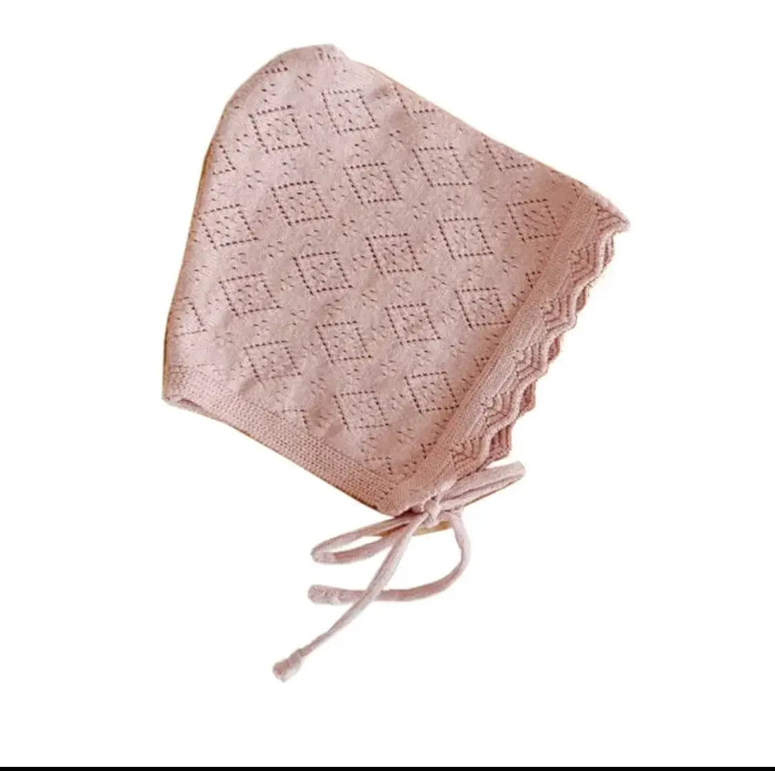 Strik mutsje roze - Moalie
