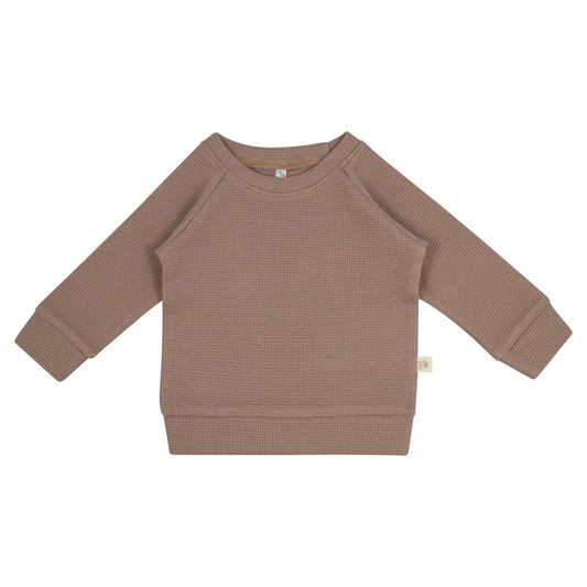 Pullover Waffel Taupe - Moalie