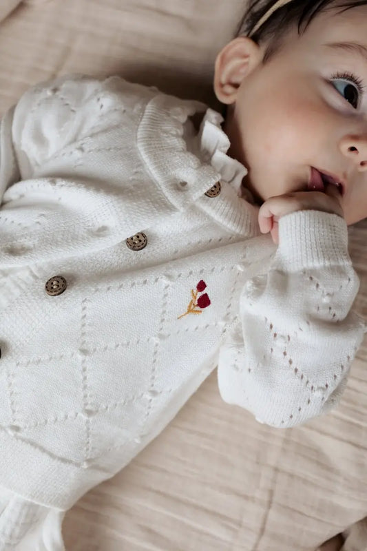 Strickjacke Tulpe - Moalie