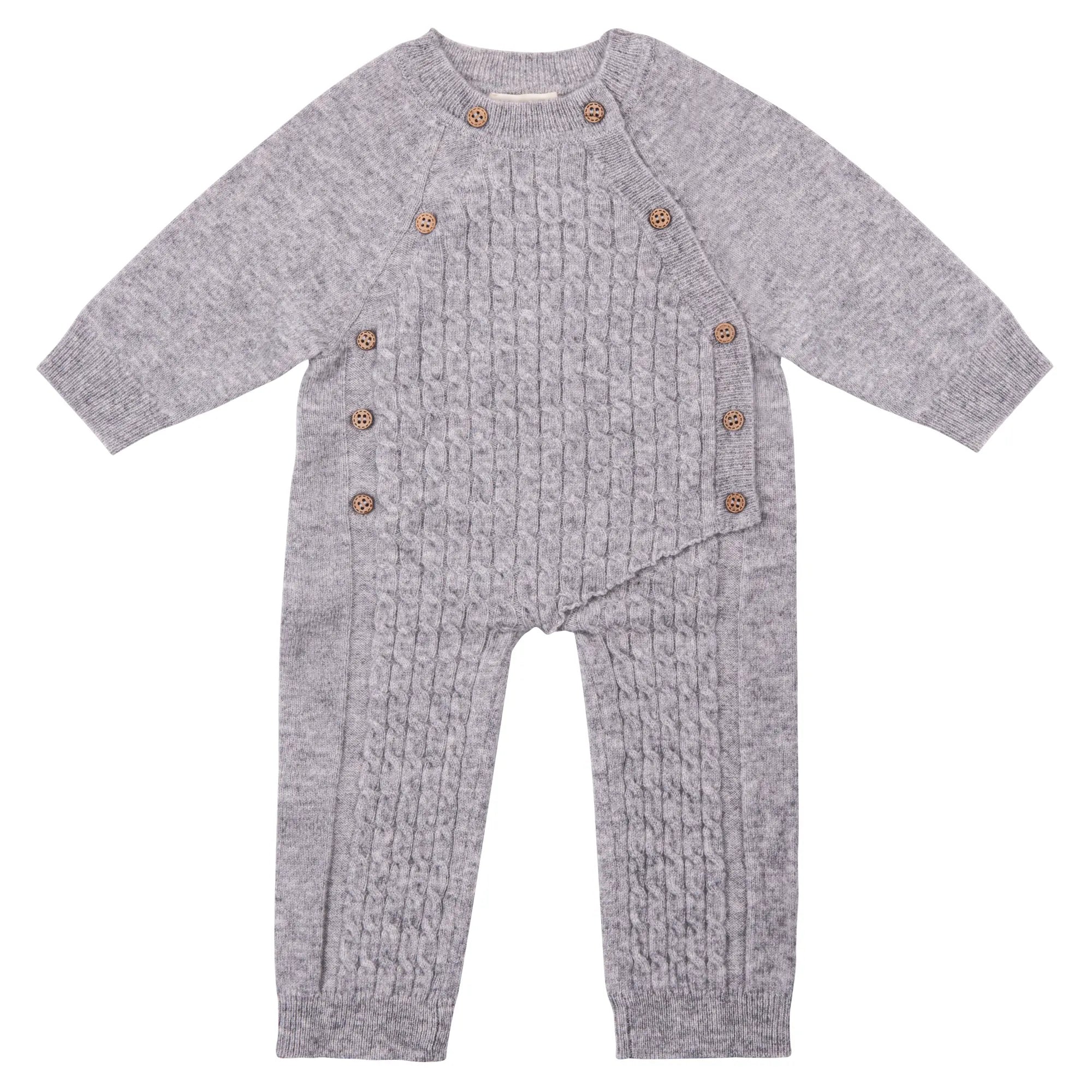Merino/Cashmere Cable jumpsuit
