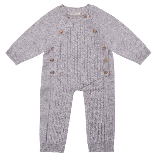 Merino/Cashmere Cable jumpsuit