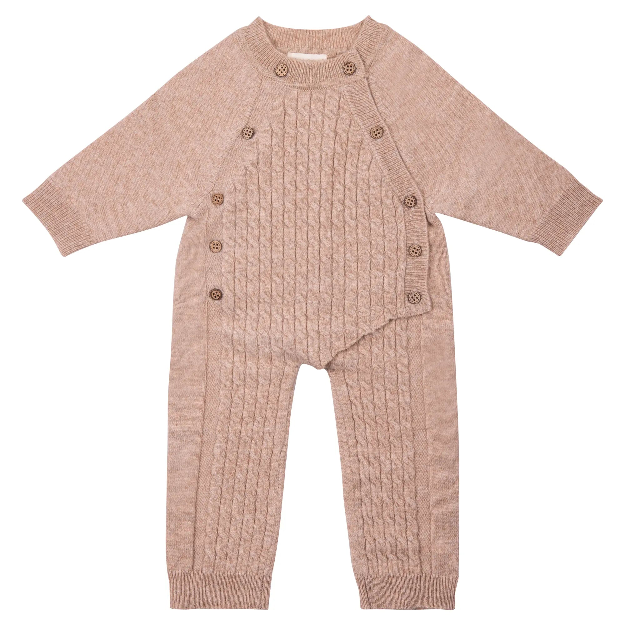 Merino/Cashmere Cable jumpsuit