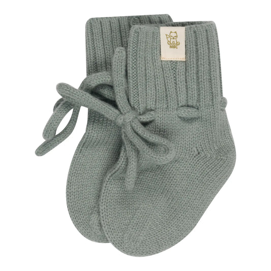 Babyslofjes Simple Sage (merino/cashmere)