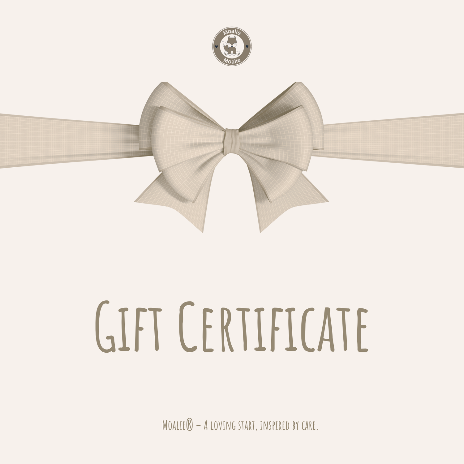 Moalie cadeaubon