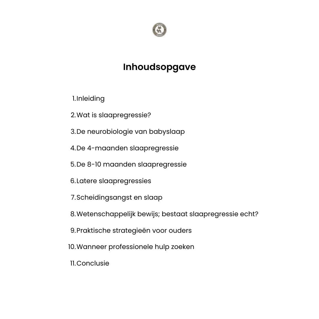 E-book: Slaapregressie bij baby’s