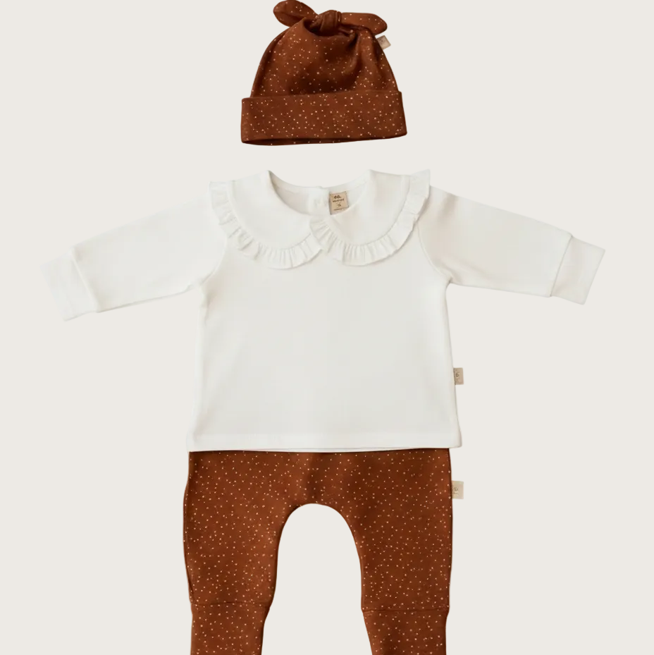 newborn set meisjes stippen