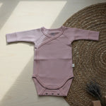 overslag romper_oud_roze merinowol en bamboe 