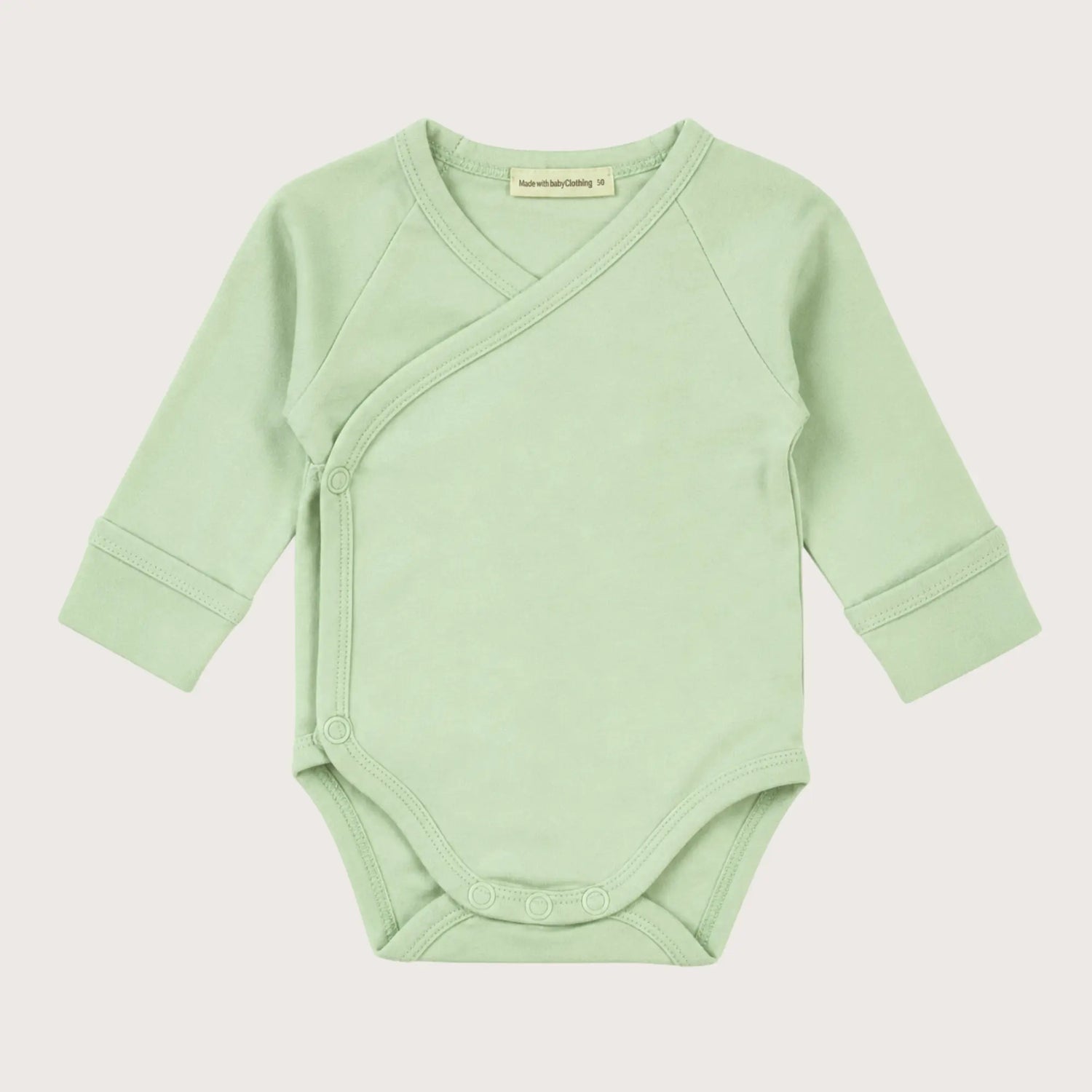Overslag Romper Biologisch Katoen - Mint
