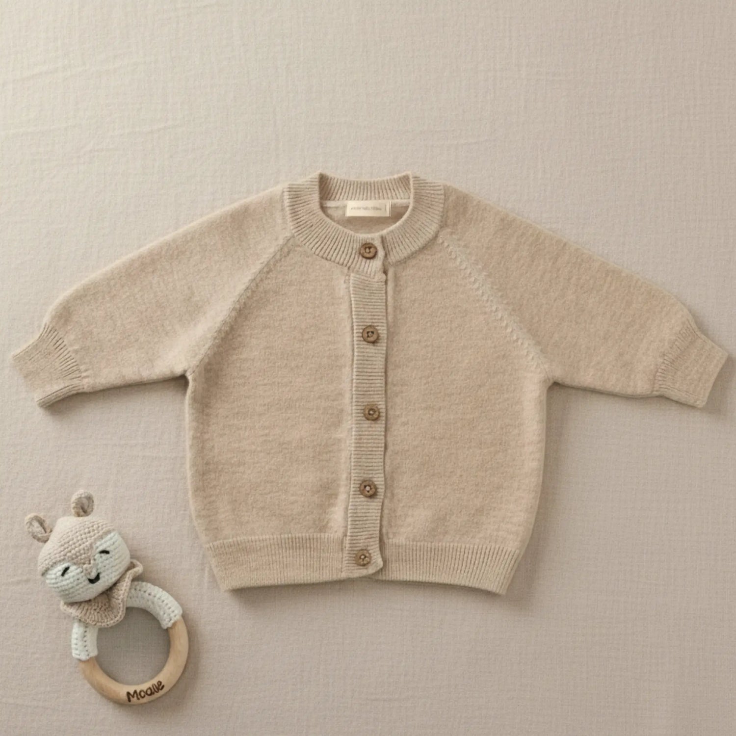 Merino wollen vestje - Cardigan Noa